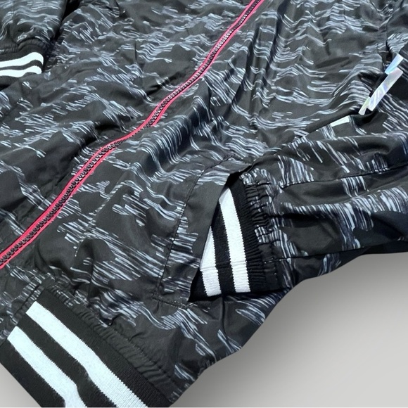 365 Kids Black and Gray Camouflage Zip Up Hooded Jacket - Picture 5 of 11